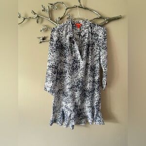 Elegant Levander Floral Shirt Dress